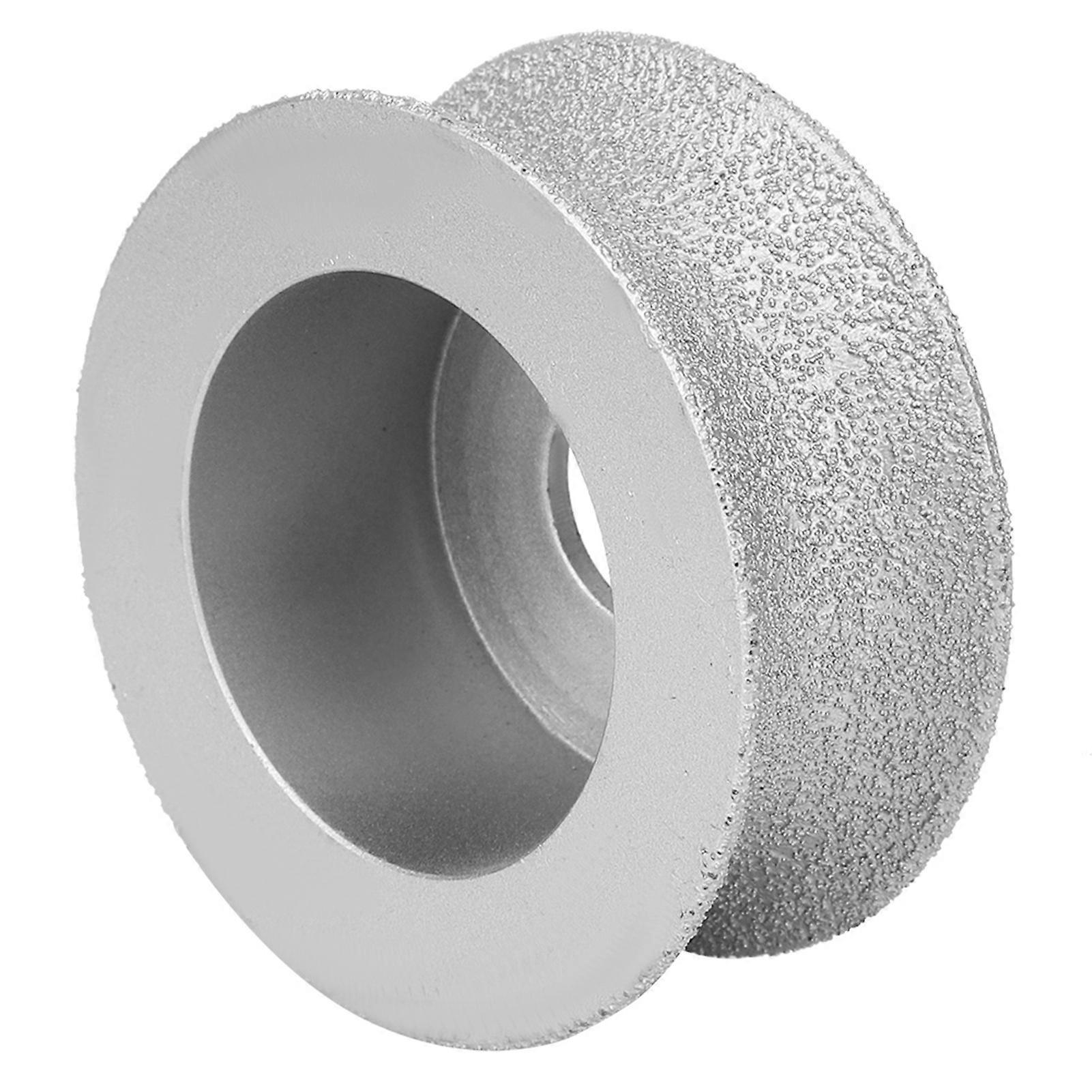Brazed Diamond Grinding Wheel Concave for Stone Ceramic Glass 7.3cm