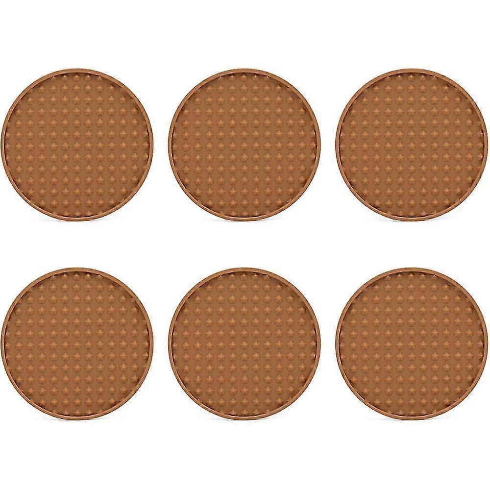 Drink Coasters With Holder,silicone Coasters Tabletop Protection For Any Table Type,wood,glass