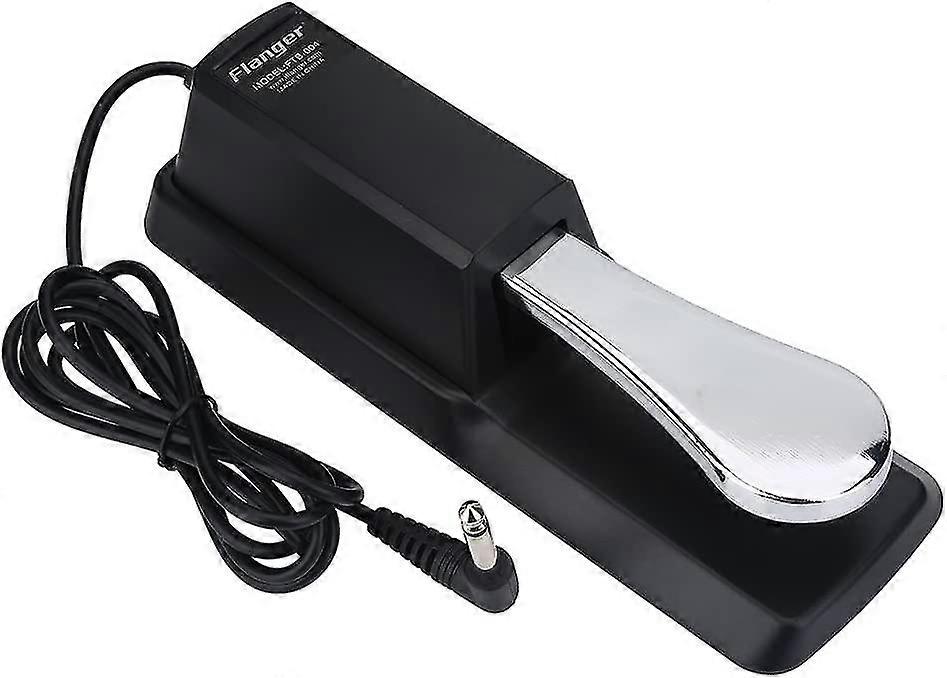 Keyboard Sustain Pedal,digital Piano Foot Pedal With Non-slip Base,for Yamaha Such As Tyros Etc