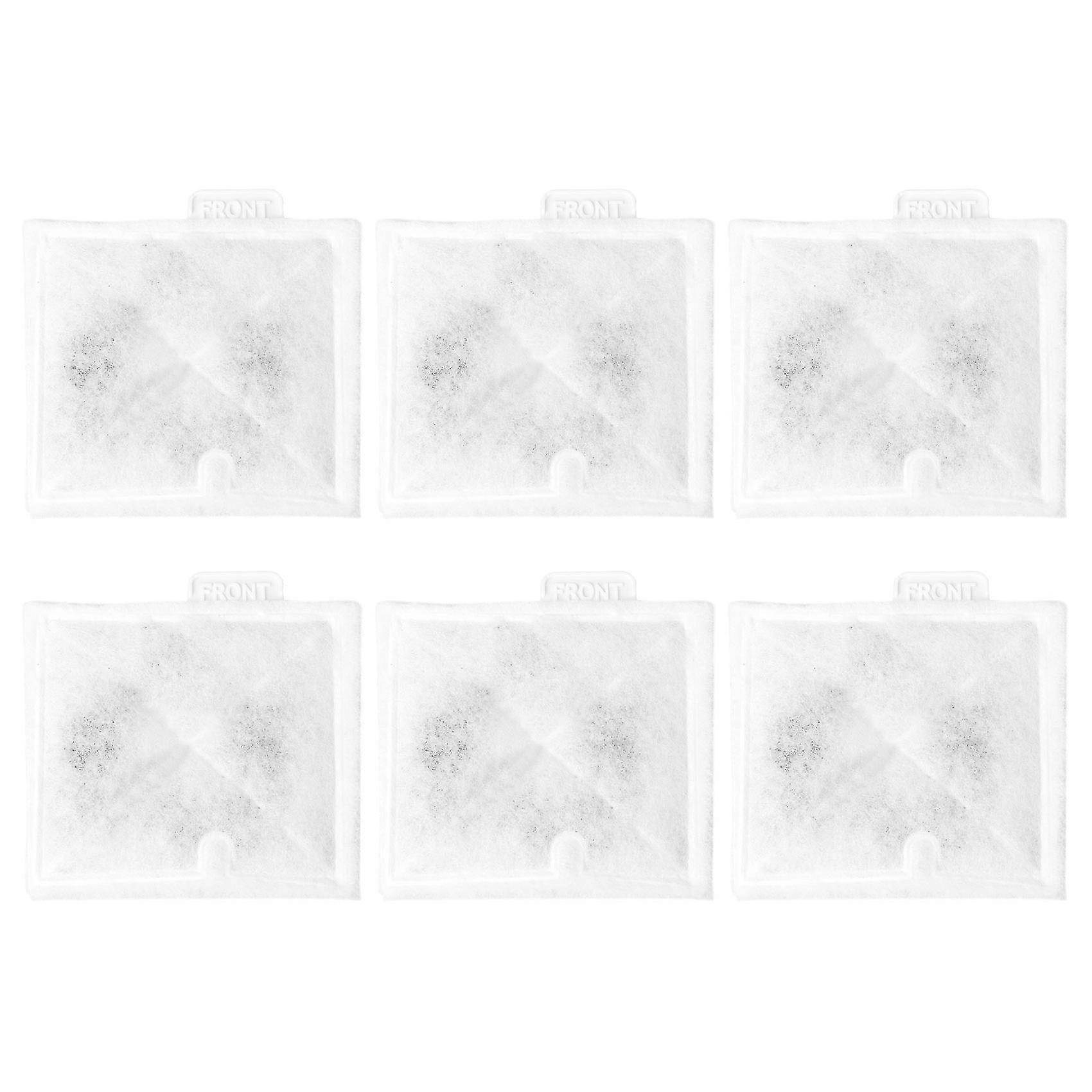 6 Aquarium Medium Charcoal Filter Cartridges,for Replacements Quietflow Power 10