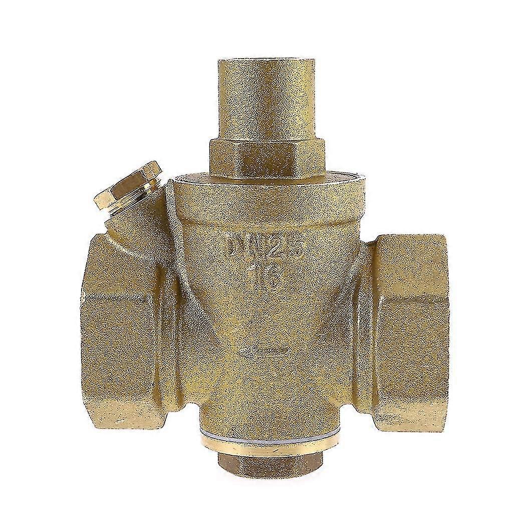 Dn25 1" Adjustable Brass Water Pressure Reducing Regulator Valve Pn 1.6