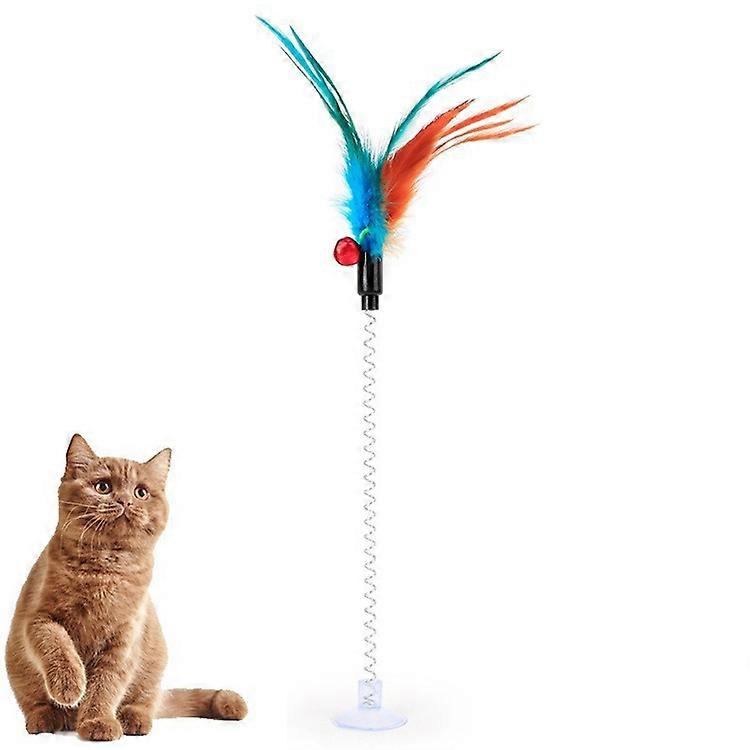 Cat Interactive Stick Feather Toy