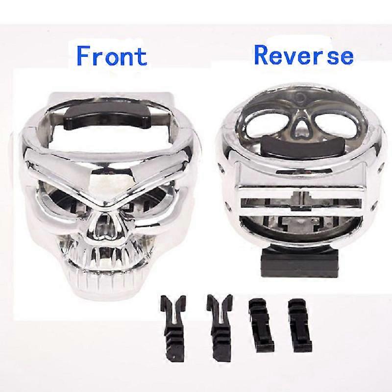 2X Skull Car Auto Vent Mount Cup Drink Can Bottle Holder| |