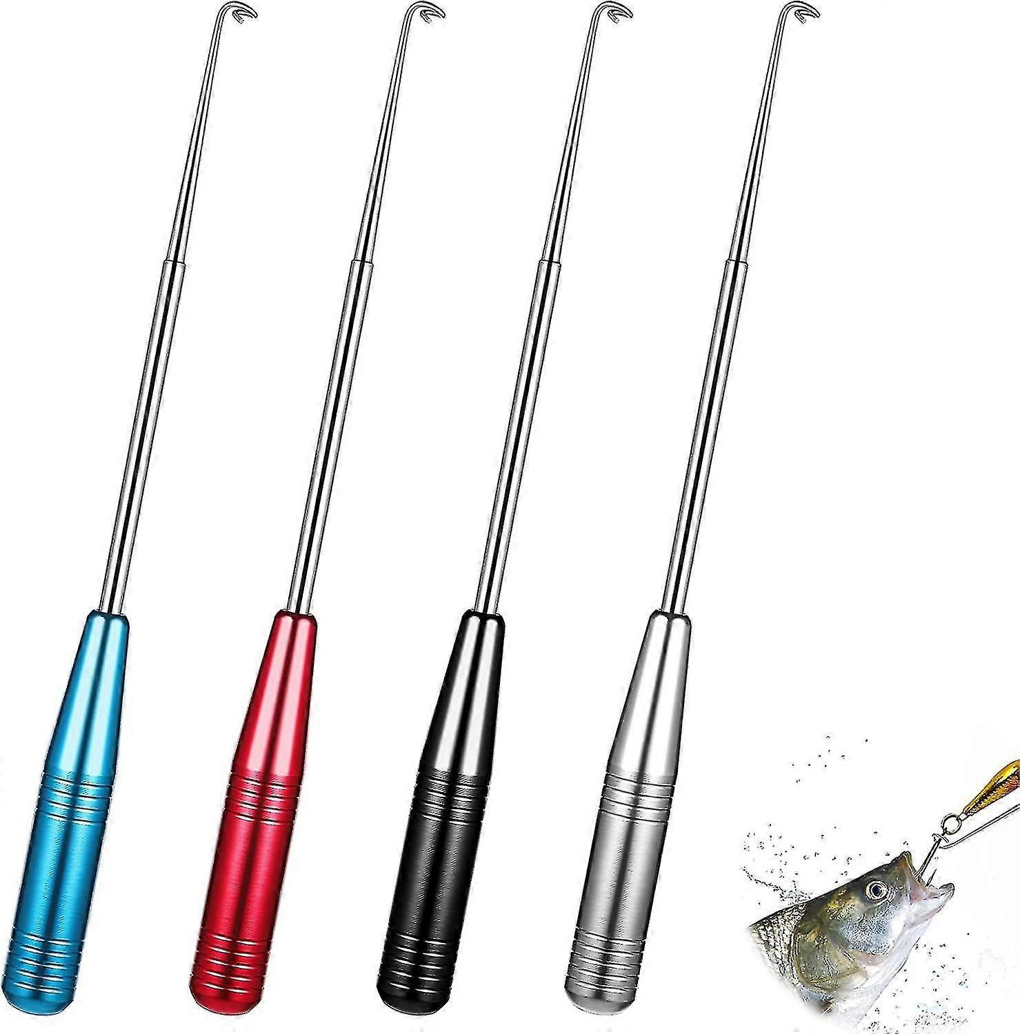 4 Pieces Fishing Hook Quick Release Quick Hook Remover Fish Hook Separator Fish Hook Removal Tool