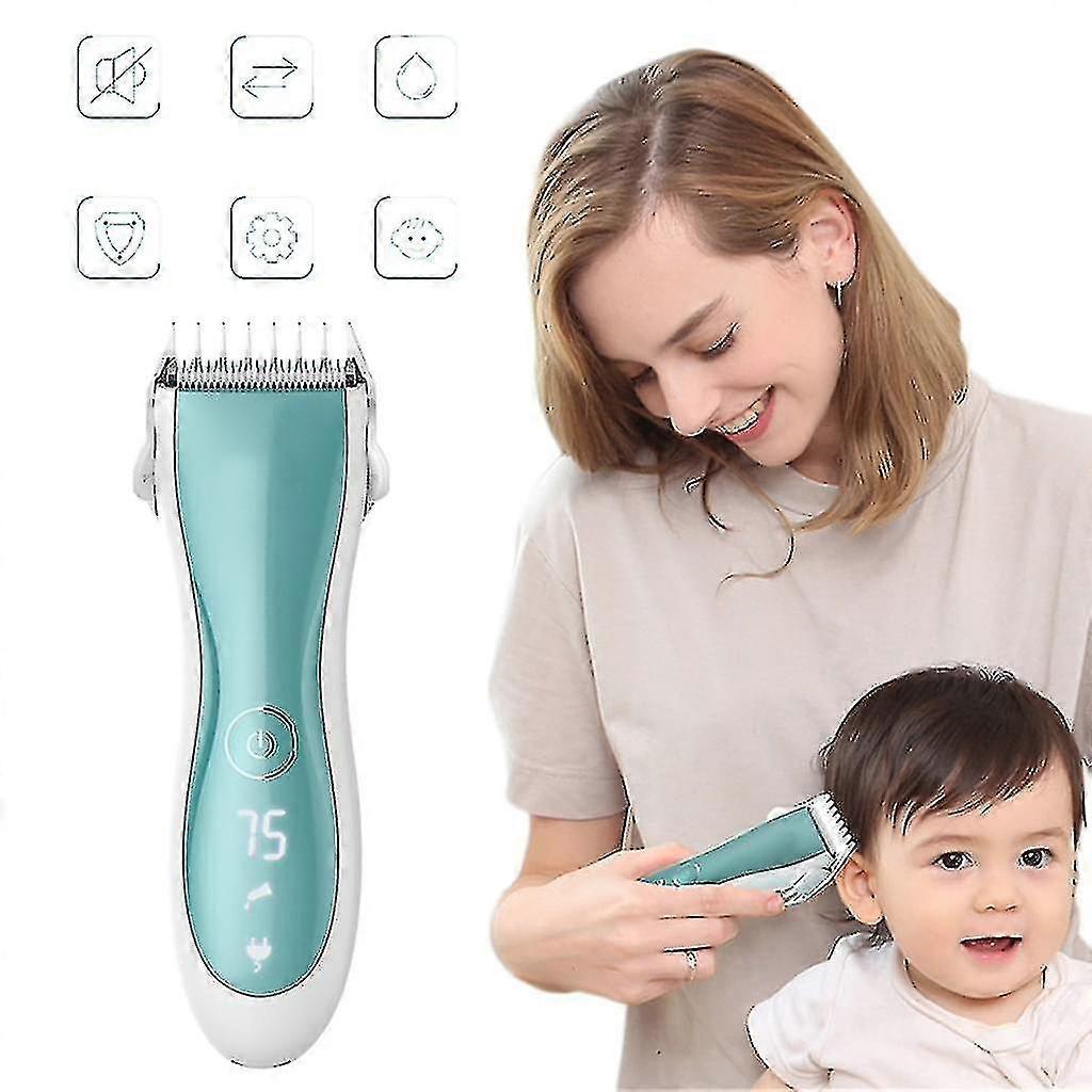 2025 New Electronic Baby Hair Clipper, Quiet Hair Clipper Kit For Children, USB Safe Ceramic Blade