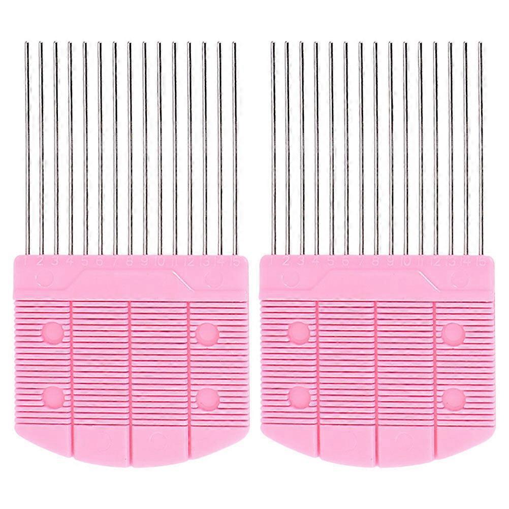 2pcs DIY Paper Craft Tool Paper Rolling Comb Tool Quilling Needle Comb Paper Quilling Tool