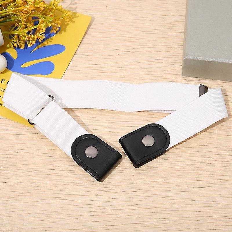 Buckle-Free Belt for Jean Pants,Dresses,Fashion No Buckle Stretch Elastic Waist Belt for Women/Men,No Bulge,No Hassle Waist Belt