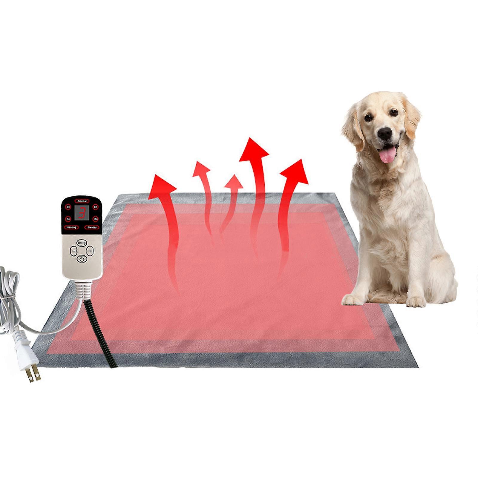 Electric Blanket Pet Pad Temperature Adjustable With Timer For Cats Dogs,100% New