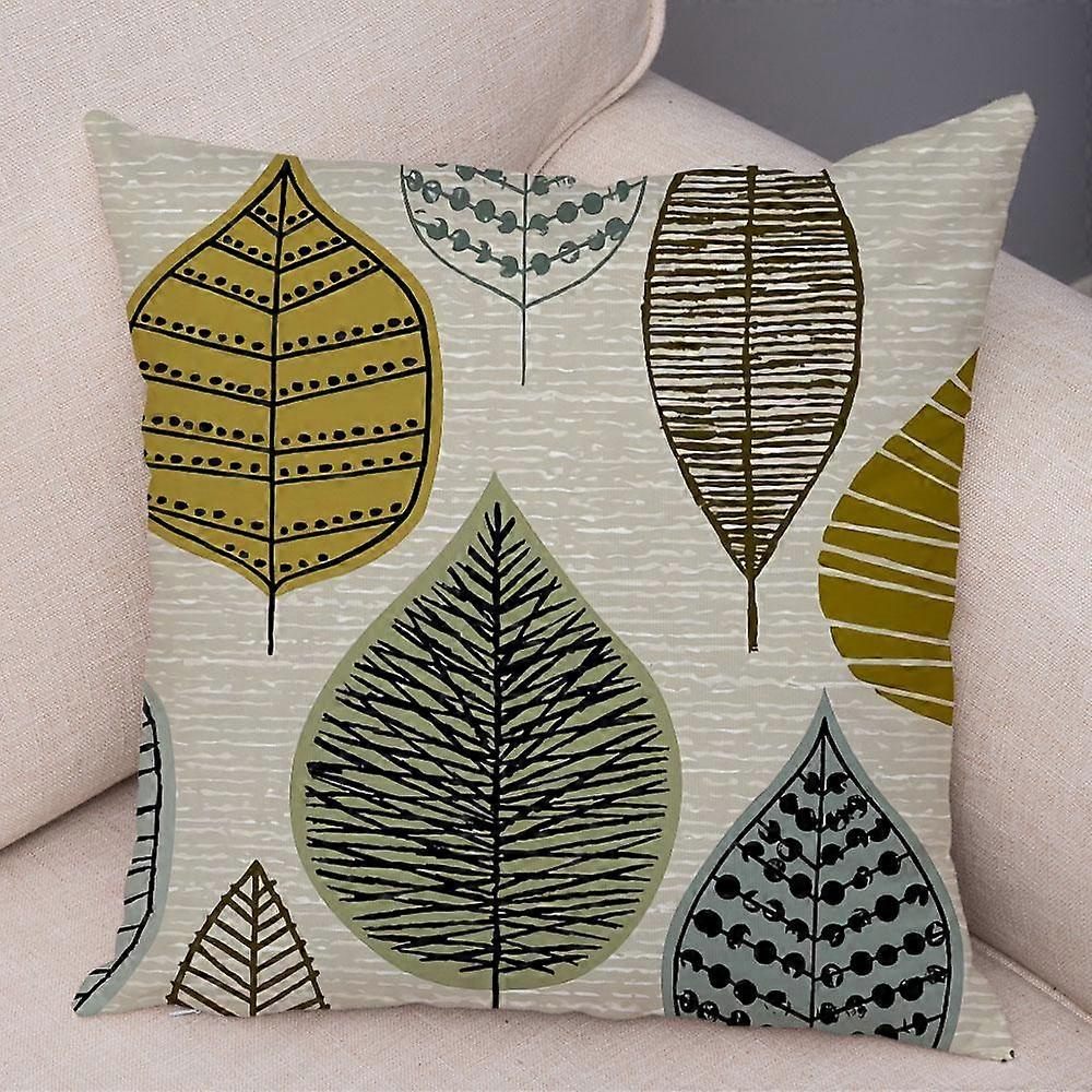 Print Pillowcase Sofa Cushion Cover Design Style -554