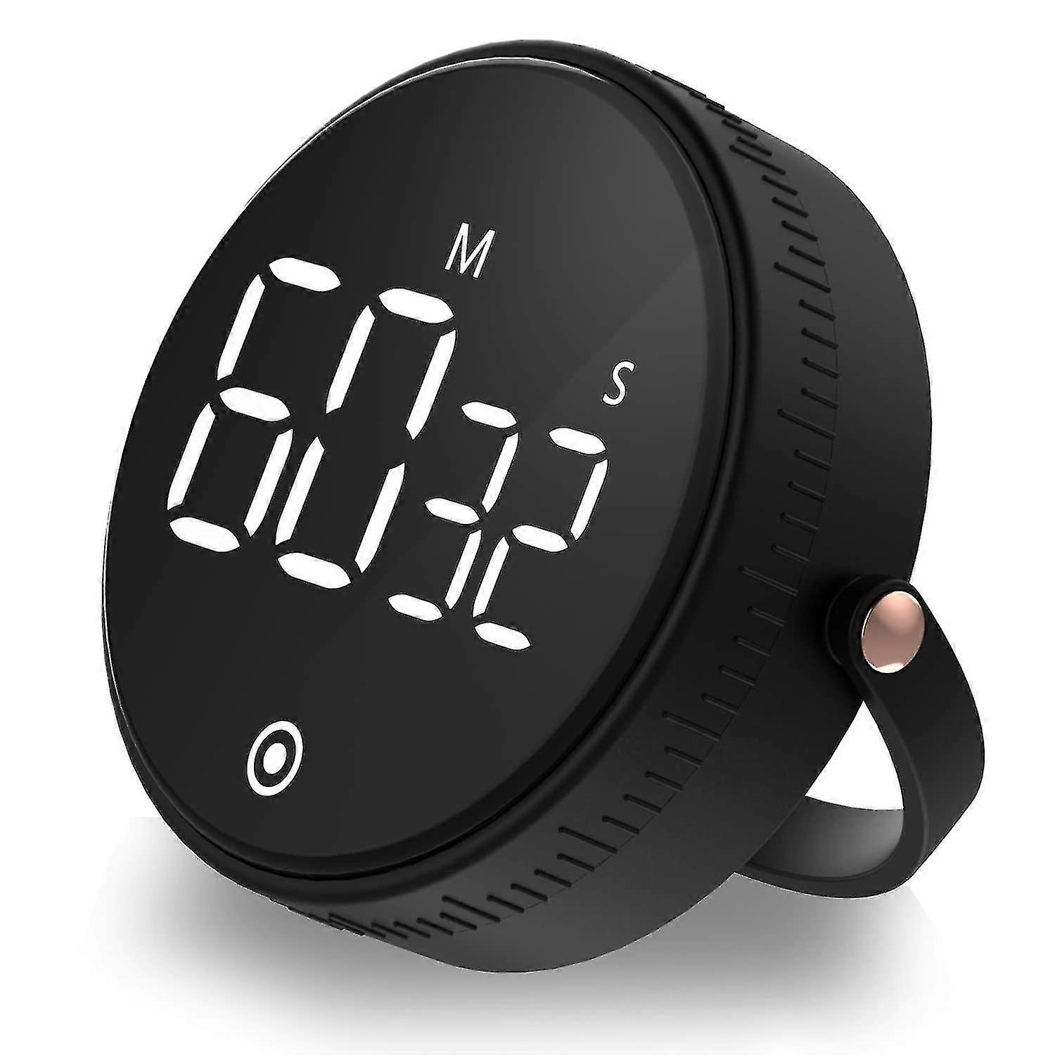 Timer, Kitchen Timer, Classroom Timer For Kids, Magnetic Digital Stopwatch Clock Countdown Timer With Large Led Display Volume Adjustable Desk