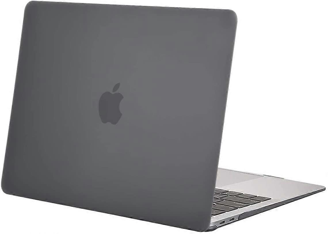 Grijs Compatibel met MacBook Air 13 inch Case 2022 2021 2020 2019 2018 Release M1 A2337 A2179 A1932 Retina Display Touch ID, Beschermend Plastic Hard 