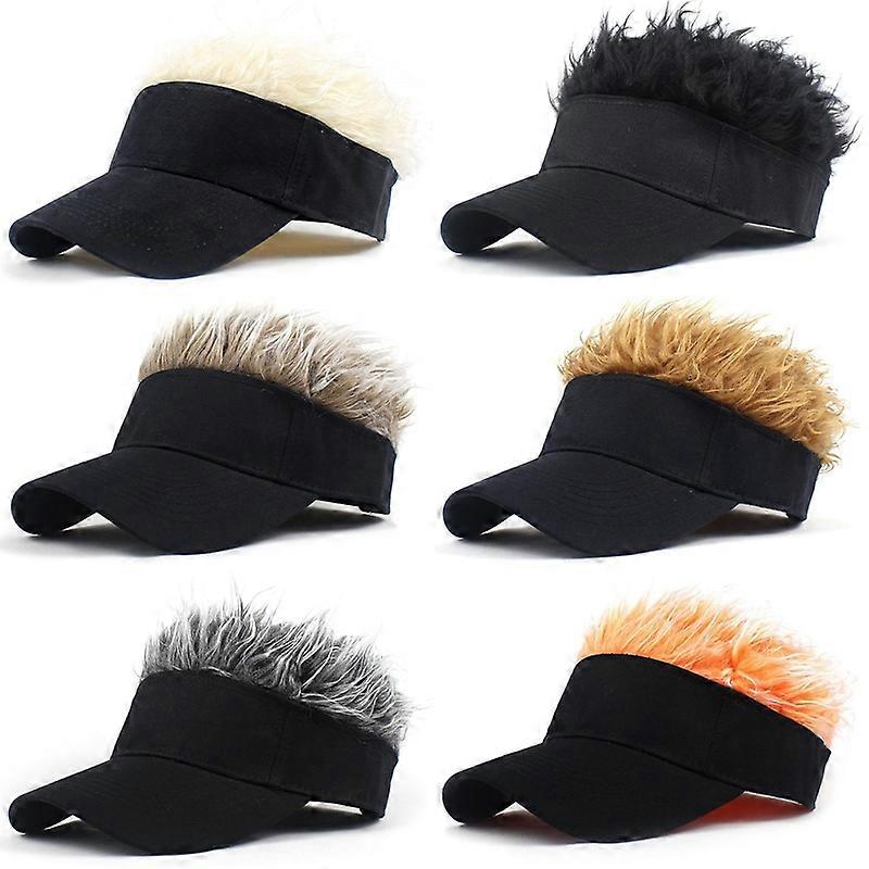 Boné de beisebol 2022 com cabelos cravados peruca chapéu de beisebol com perucas cravadas homens mulheres casual concisa sunshade ajustável viseira solar ajustável