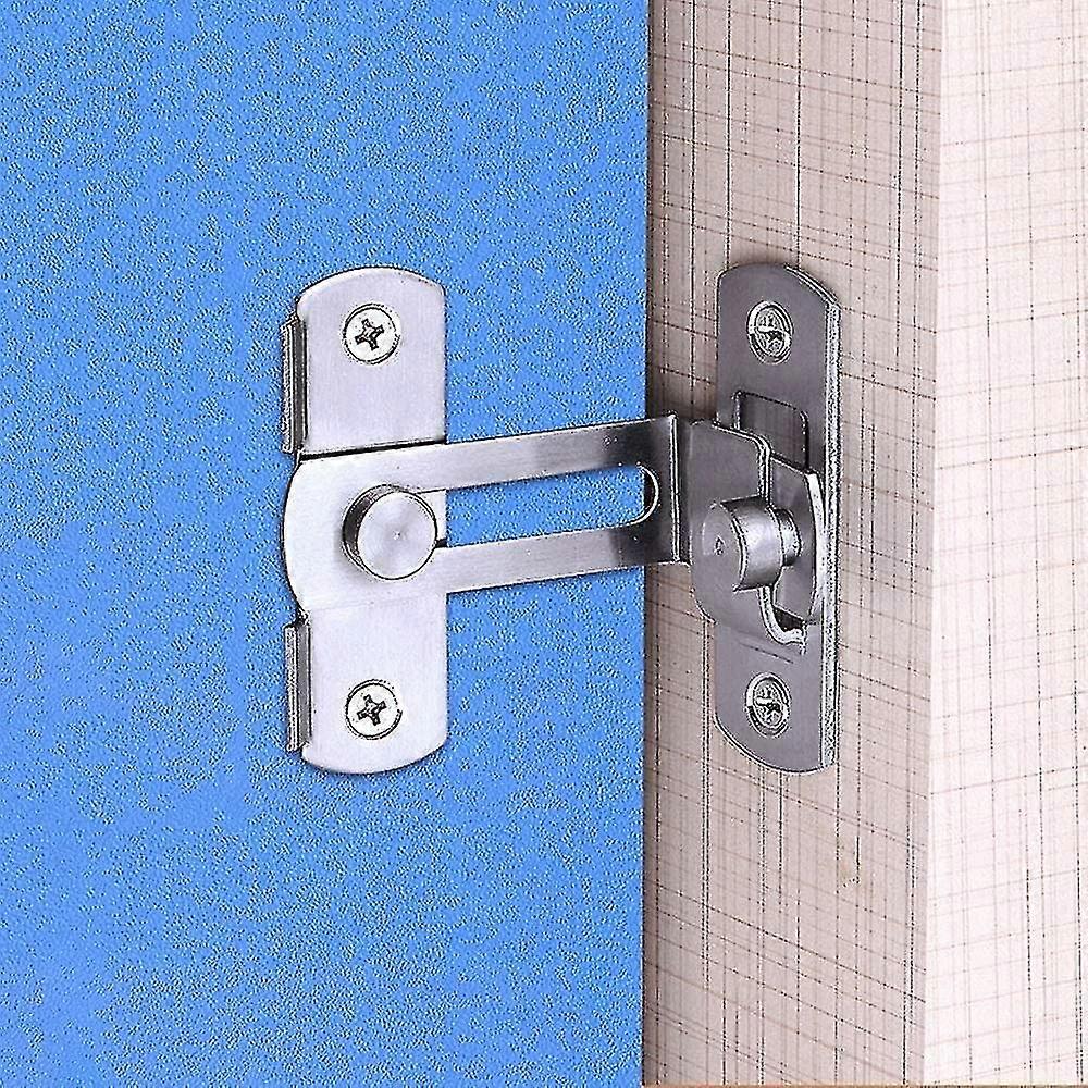 90 Degree Right Angle Sliding Barn Door Lock Bathroom Door Latch