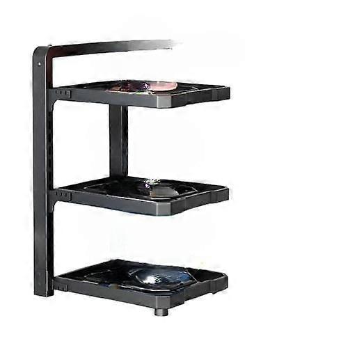 Kitchen Storage Rack Sink Storage Rack Pot Shelf Stainless Steel Storage Rack Multi-Layer Adjustable Pot Rack