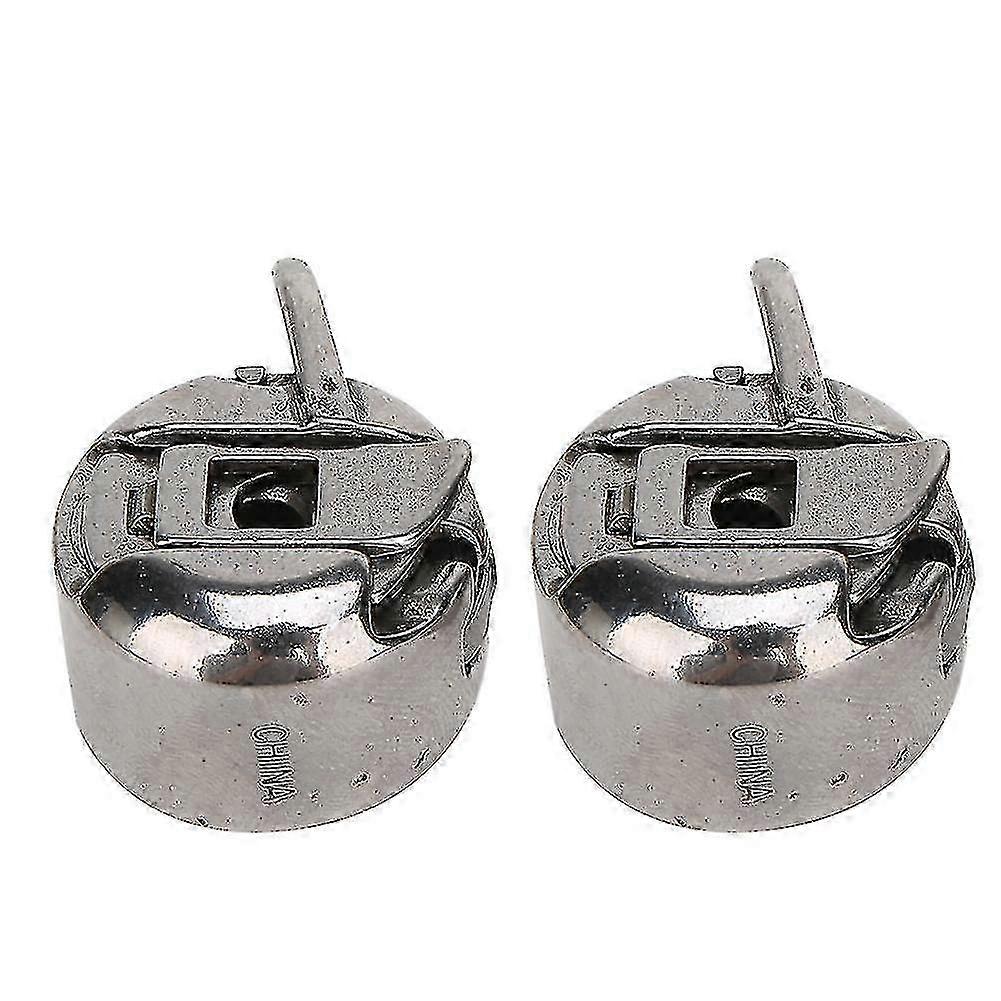 2Pcs Singer Sewing Machine Metal Reverse Bobbin Case Household Accessories