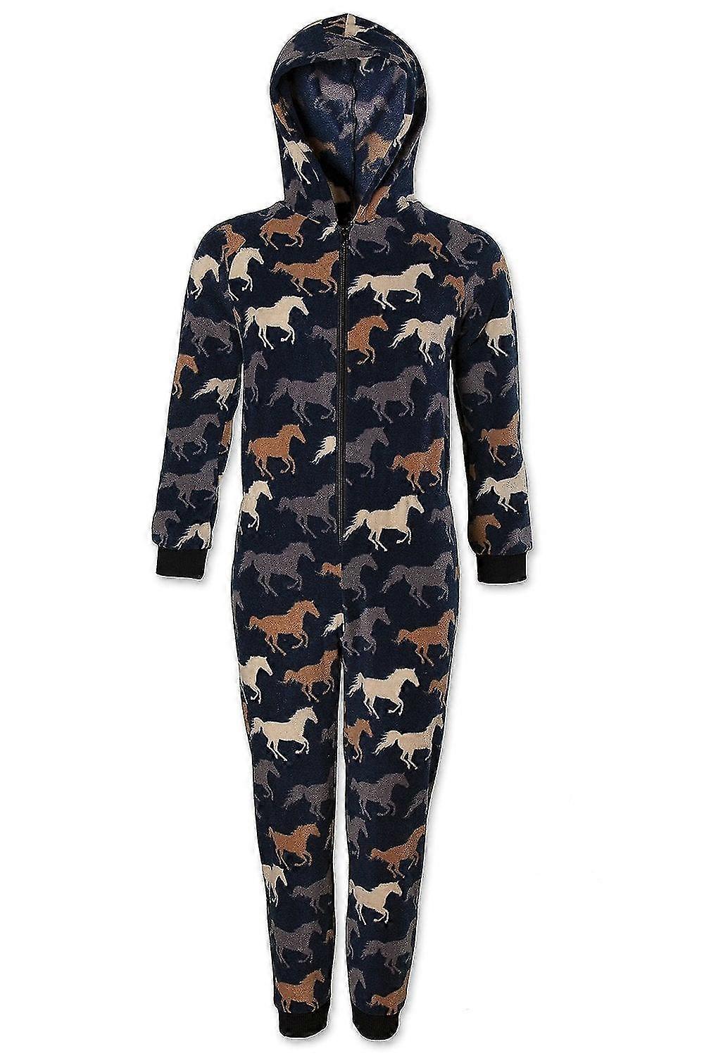 Børn Børn Hesteprint Onesie Pyjamas Sæt