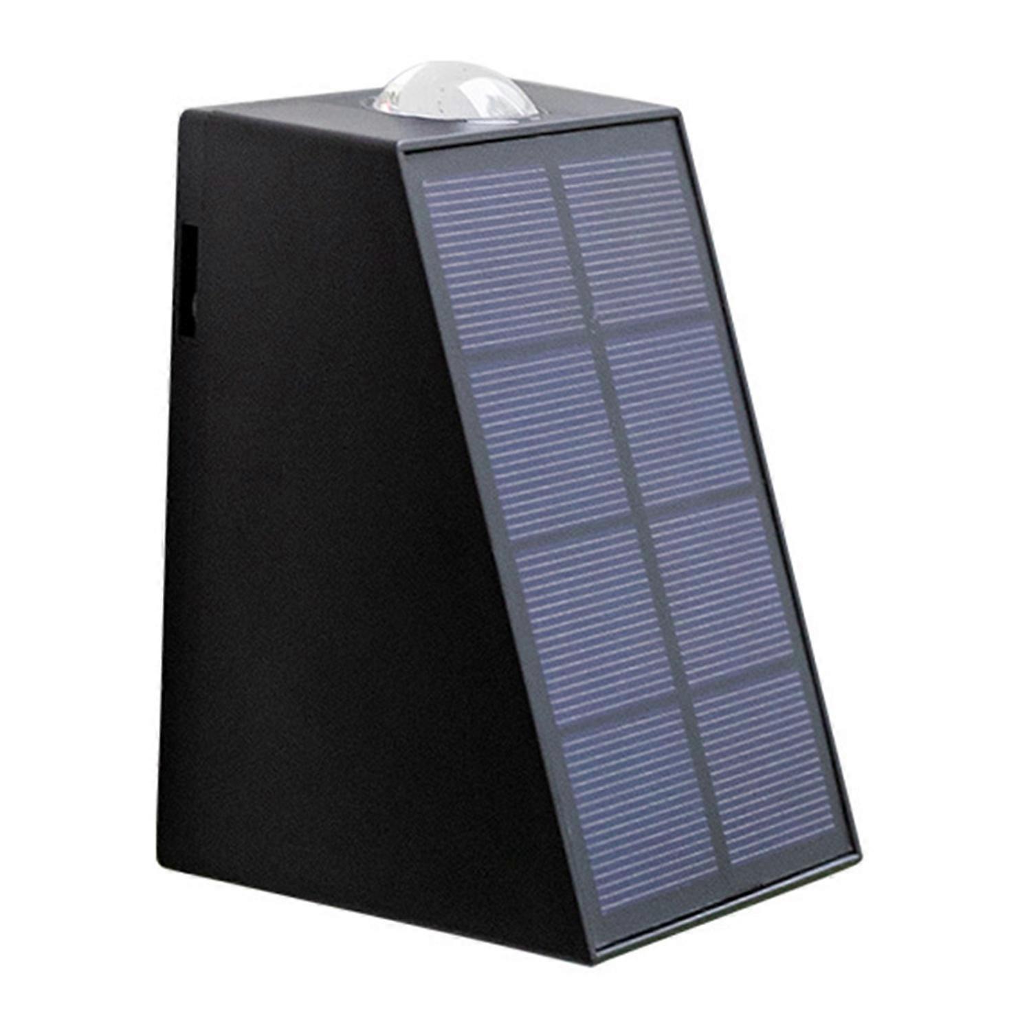 Solar Wall Light No Wiring Required IP65 Waterproof Automatic Charging High Brightness Energy-saving
