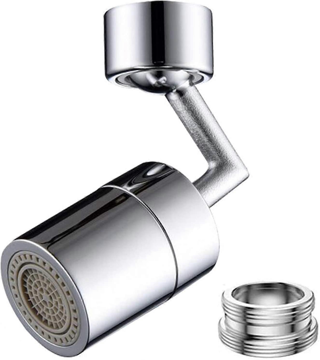 Dual Mode Rotating Kitchen Faucet Splash Filter Spray Faucet Foam Aerator Nozzle With 22mm To 24mm Adapter Mesh Filter