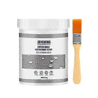 30/100 / 300g Selante de Ligação Permeável Invisível Agente Impermeável Uso Doméstico Acessórios Reapair 1 peça 100g Escova