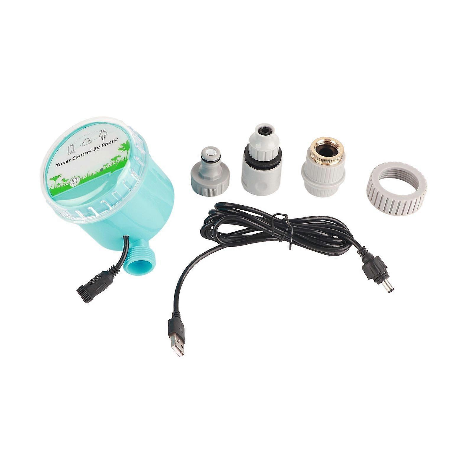 USB 2 in 1 Remote Control Irrigation Timer Wifi Bluetooth Water Timer Smart Watering Controller