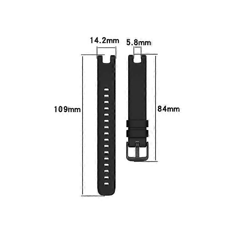 Cinturino in silicone da 14 mm per Garmin Lily 2/Lily 2