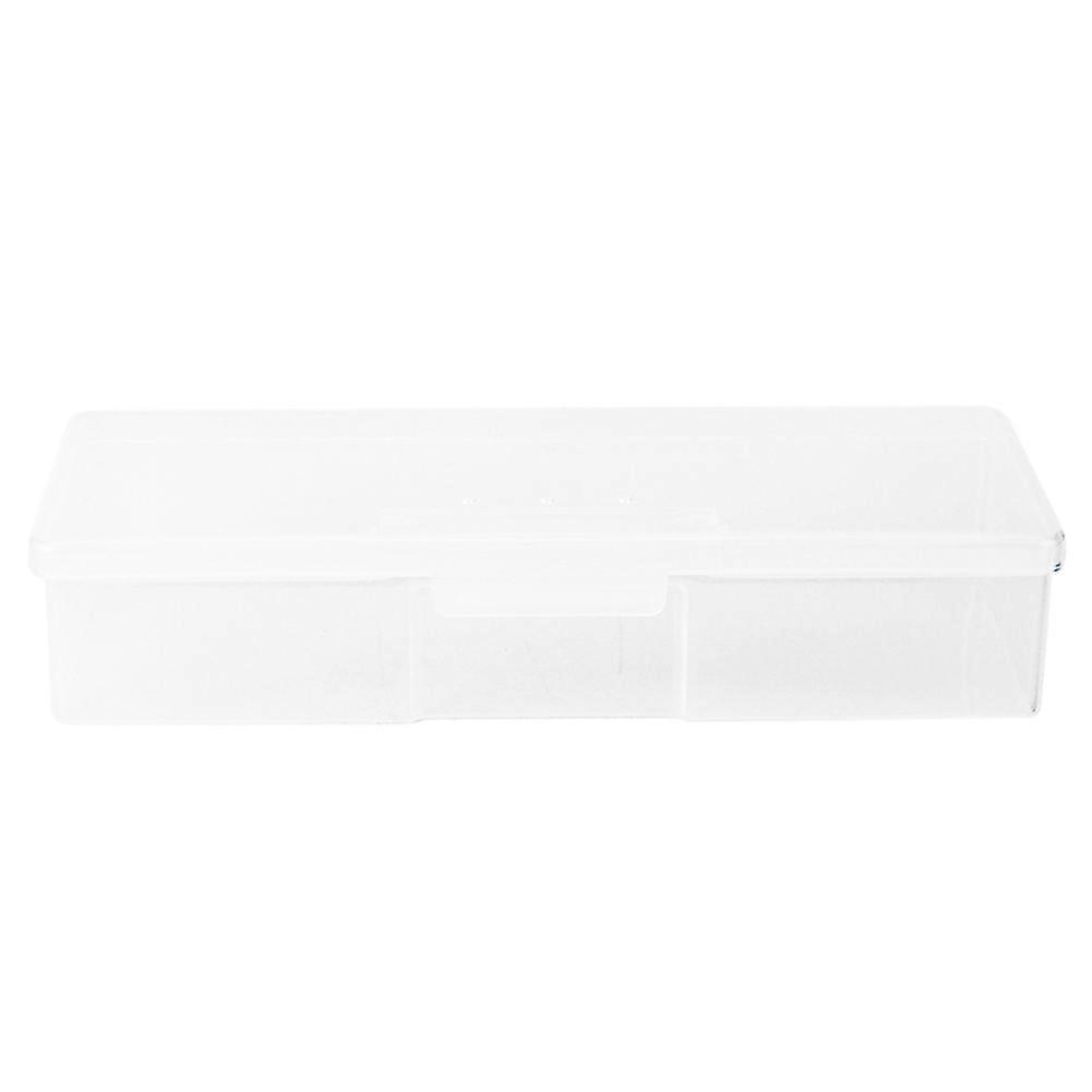 Portable Dustproof Nail Manicure Small Item Storage Organizer Box Container
