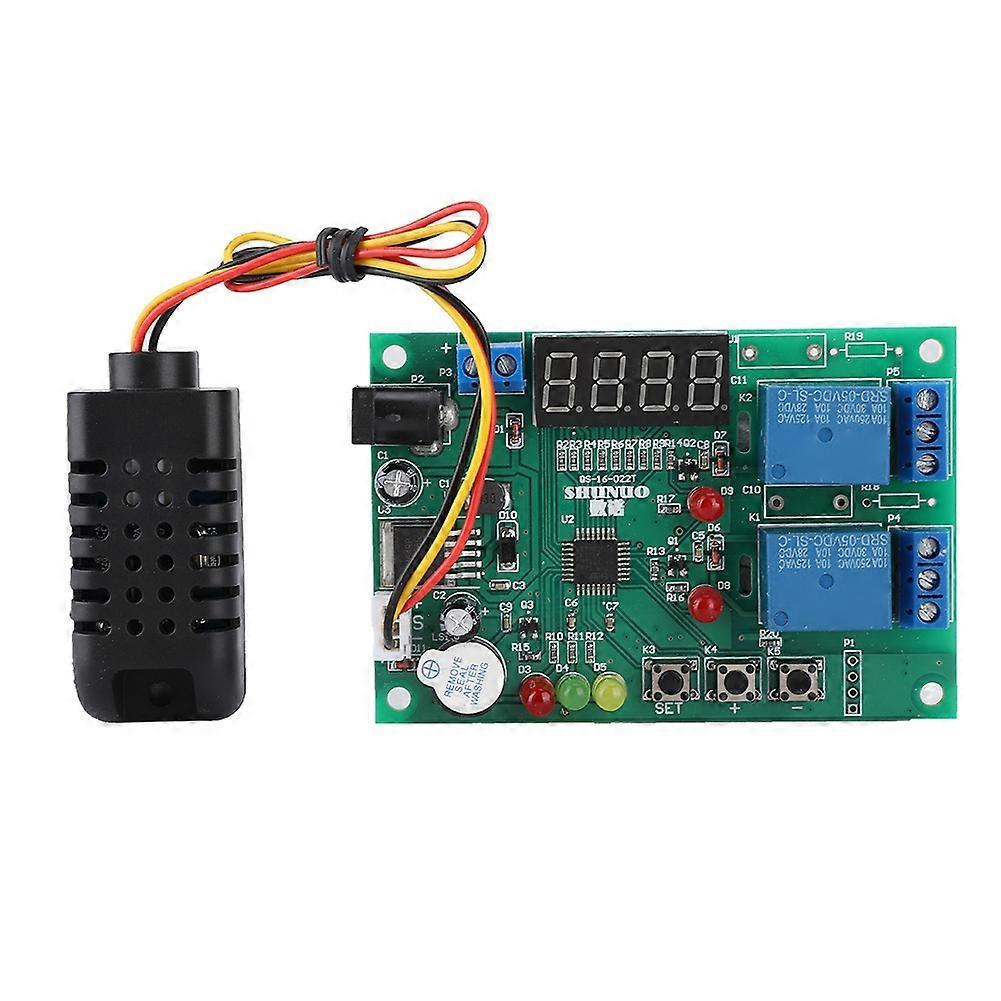 Digital Temperature Humidity Controller Control Thermometer Relay Hygrometer