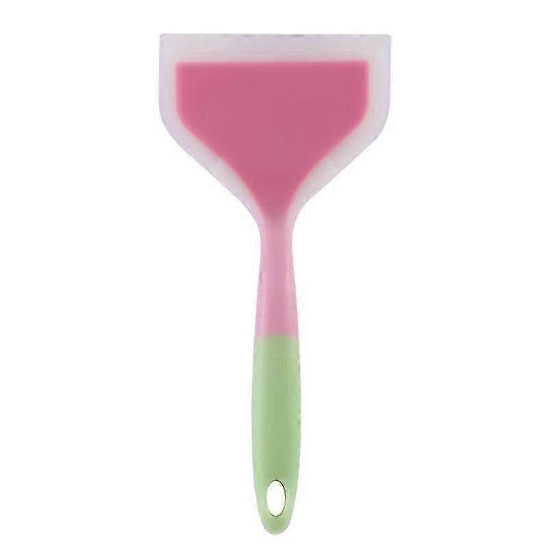 Silicone Pancake Turner Spatula, Nonstick Wide Flexible Turner for Cooking Eggs, Fish, and Cookies; Essential for Nonstick Cookware.