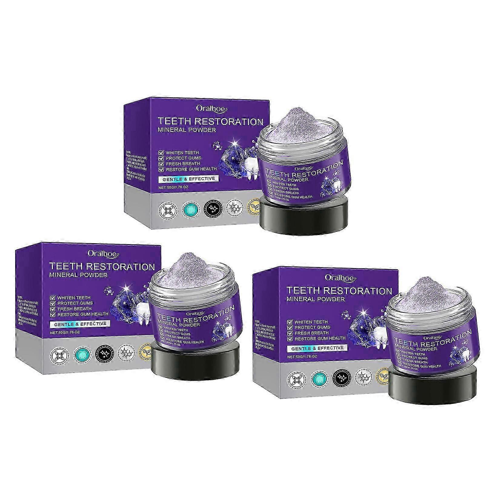 Remove Stains Teeth Teeth Friendly For Men Women 3pcs