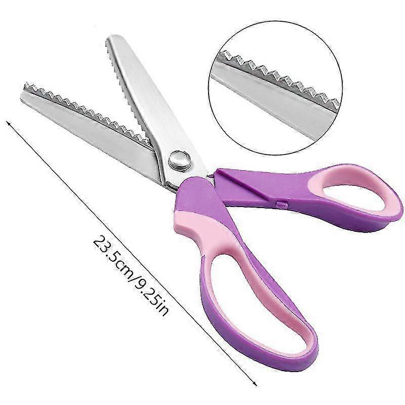 Pinking Scissors Sewing Scissors Zig Sawtooth Blade Stainless Steel ...