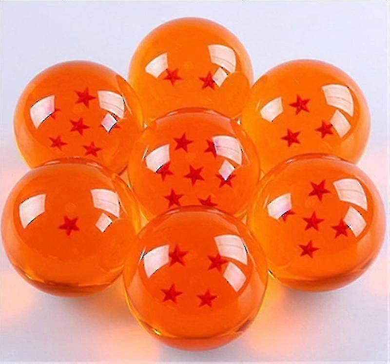 Crystal Balls 7.5CM Big Size 1 2 3 4 5 6 7 Star Balls Classic Action Figures Toys New In Gift