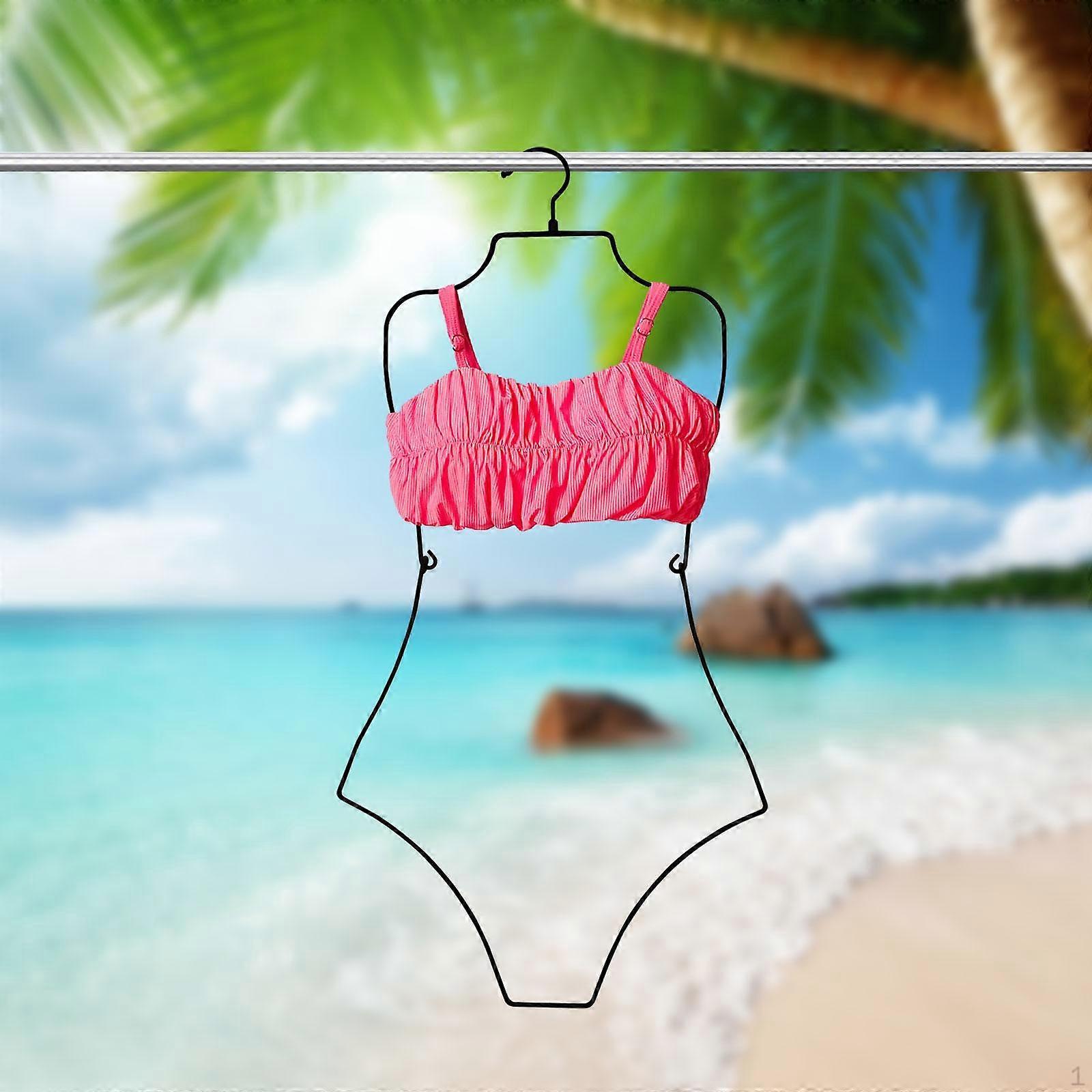 Underkläder Hängare Baddräkt Baddräkt Kroppsform Visa Rack Bikini Garderob