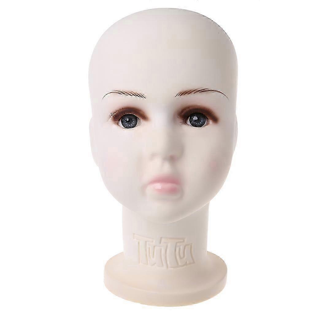 Children Mannequins Manikin Head For Wig Hats Show Model Stand Display