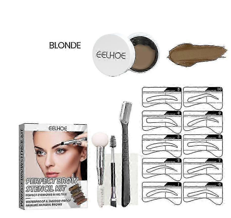 眉毛ジェルセット防水刺繍、汚れなし、化粧なし、眉毛修理、自然な立体眉毛ペン