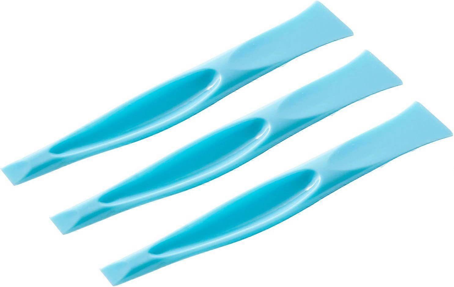 Plastic Scraper Label Peeler Can Opener - 3 Pack, Blue fast