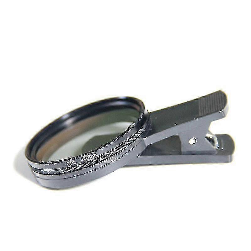 52mm circulaire universelle portable polarisateur caméra objectif cpl pas de reflets filtre professionnel pour iphone téléphone portable smartphone f26