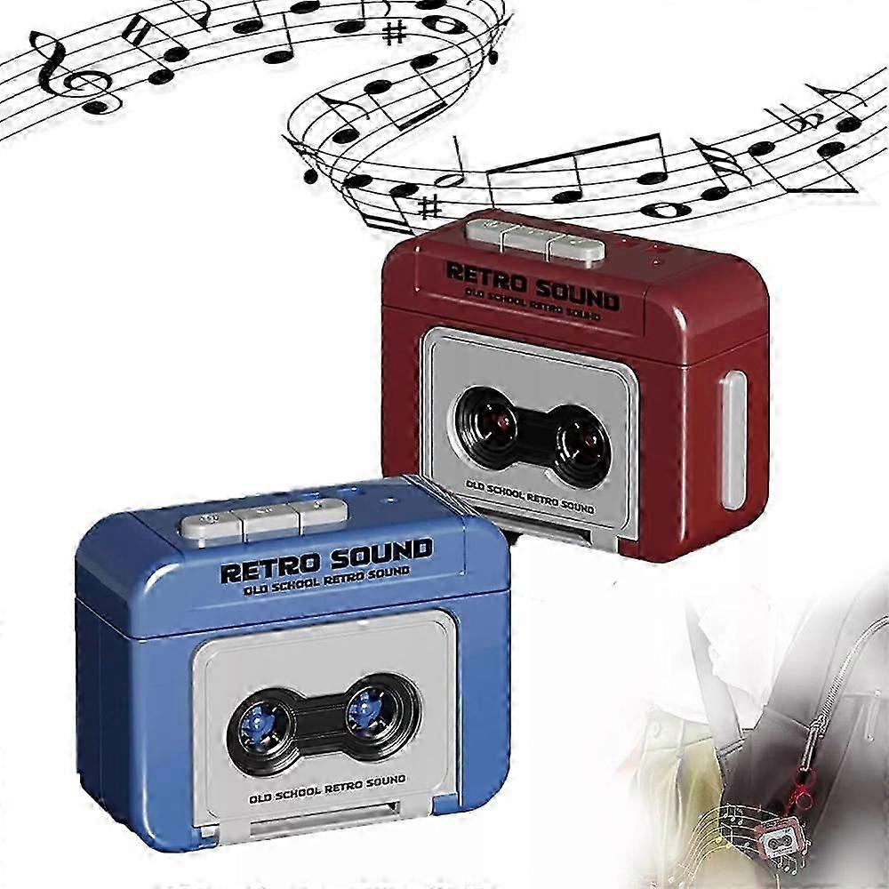 Creative Mini Tape Recorder Keychain, Vintage Recorder Tape Keychain