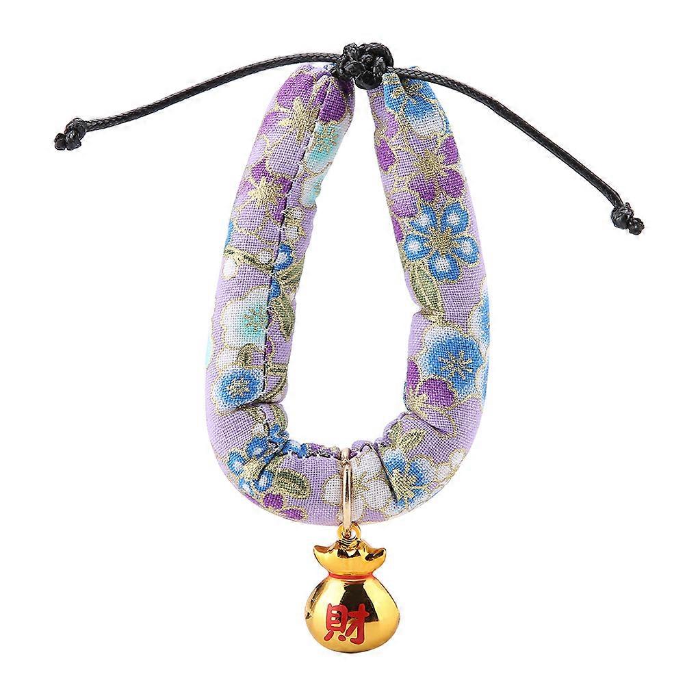 Small Dog Poodle Print Collar