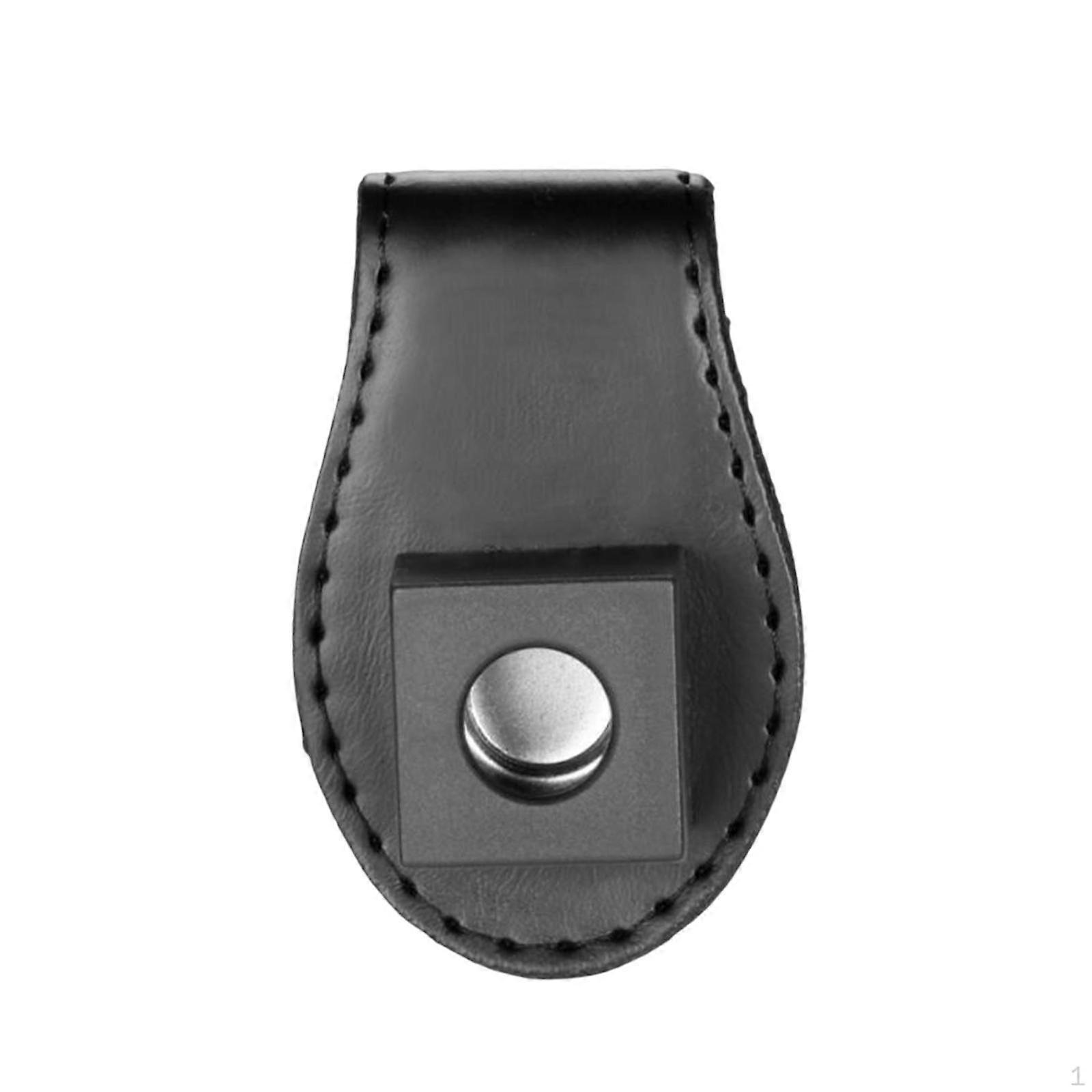 Suporte de giz para taco de bilhar, clipe de bolso, estojo portátil com cinto