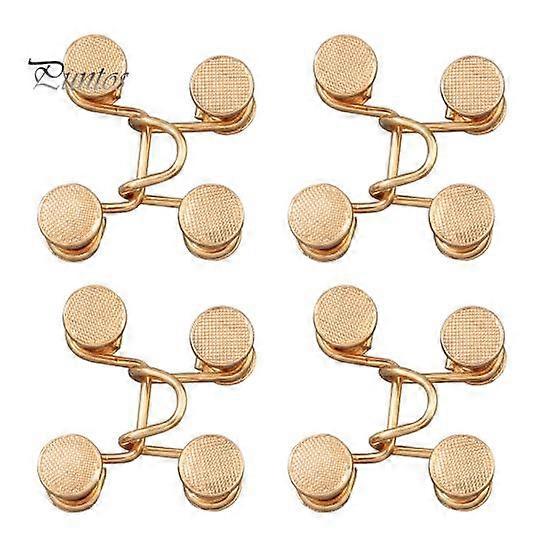 No Sewing Buttons Adjustable Waist Buckles Easy Install Reusable Jeans Waist Buttons for Pants Waist Perfect Fit
