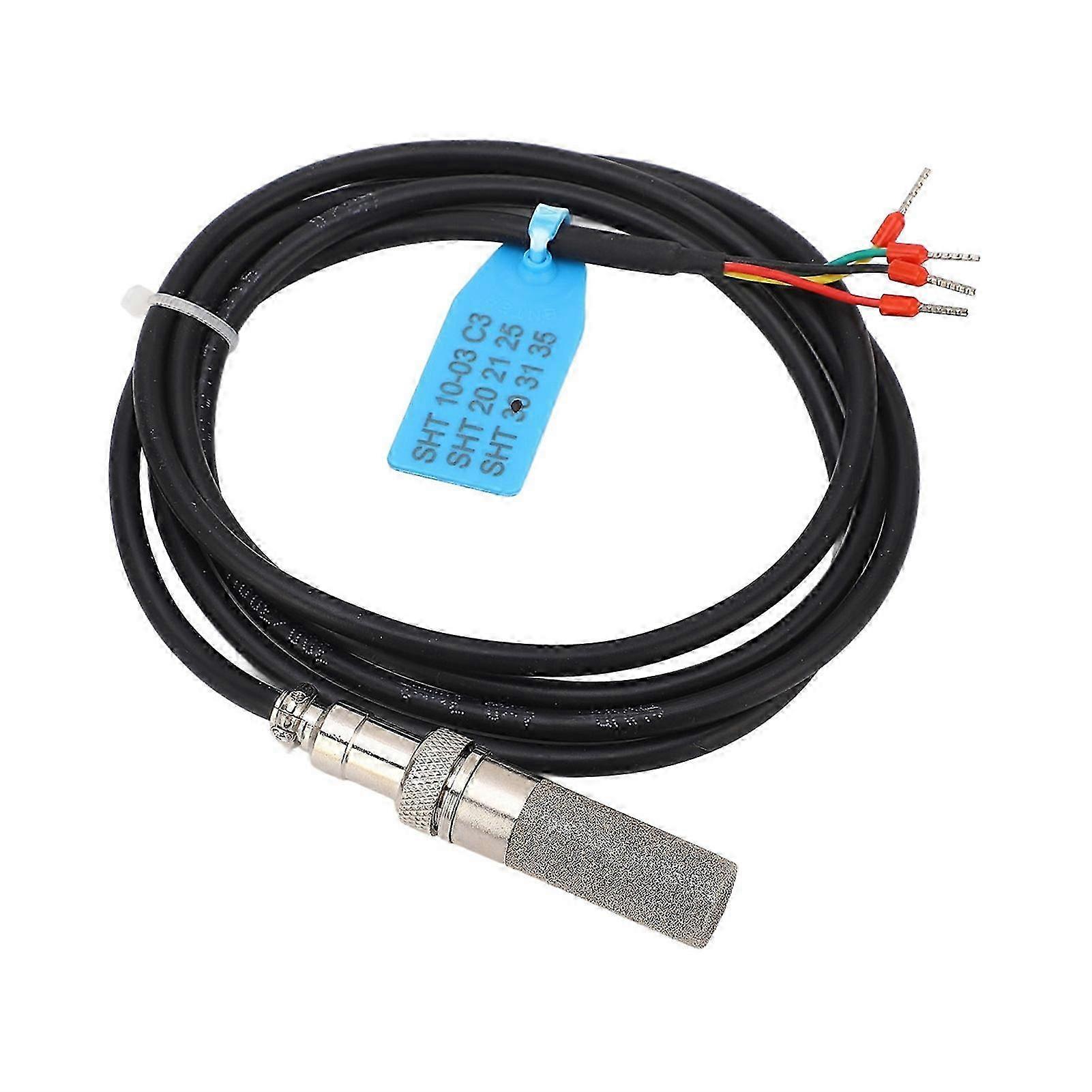 Soil Moisture Sensor FS200 SHT45 IIC Output Digital Soil Temperature Humidity Probe Sensor DC3.3V
