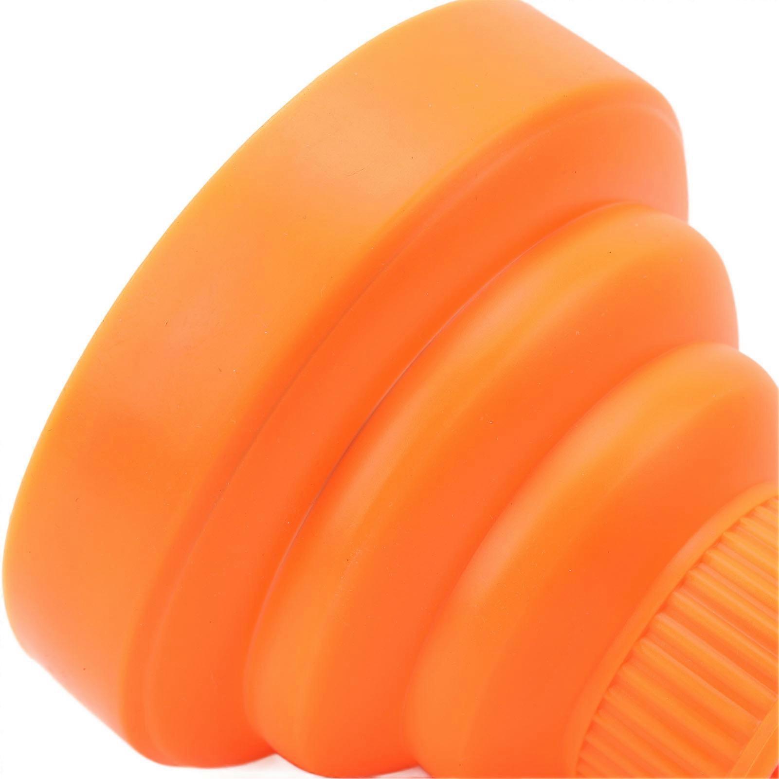 Foldable, Universal, Portable Hair Dryer Diffuser, Orange