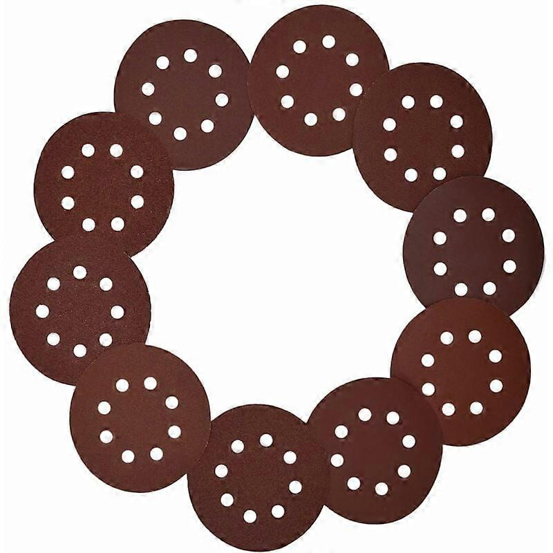Craftsmen's Choice Sanding Discs, Multi-Grit Sandpaper Assortment for Orbital Sander, Aluminum Oxide Abrasive with Universal Compatibility,