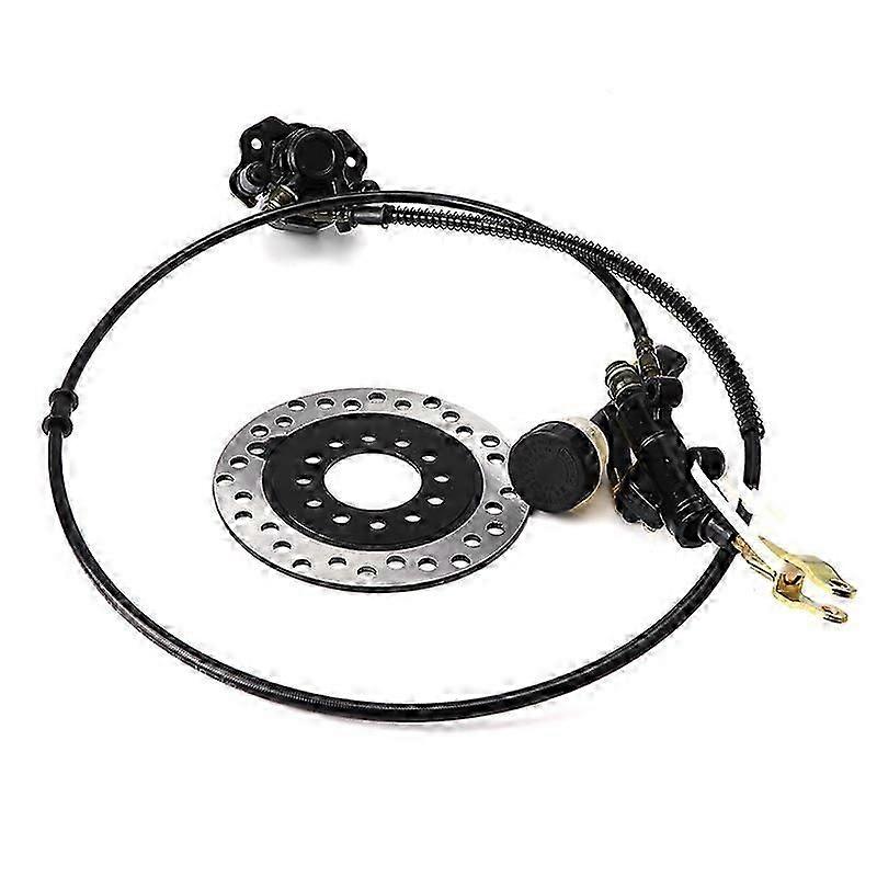 ゴーカート フットレバー 油圧ディスクブレーキ 160mm ディスクキット付き 168cc カート ATV クワッドピットダートバイクアクセサリー