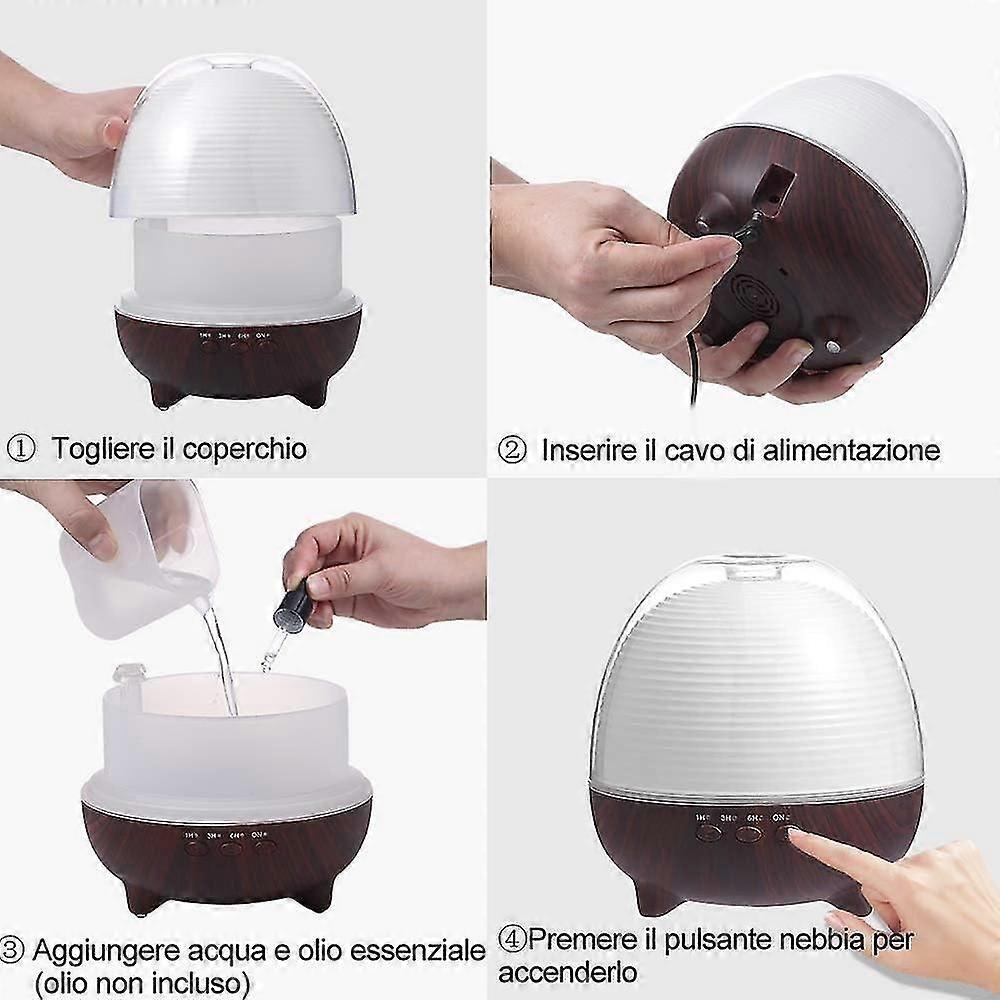 600ml Aroma Diffuser, Air Humidifier