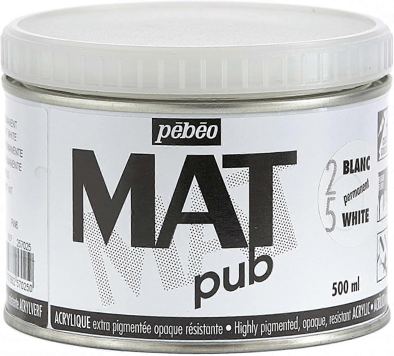 Pebeo Mat Pub Akrilik Boya 500ml