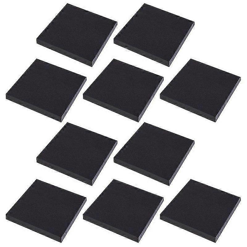 Black Sticky Notes, 10pcs Simple Sticky Notes Marker Flags Self-stick Memo Pads-K