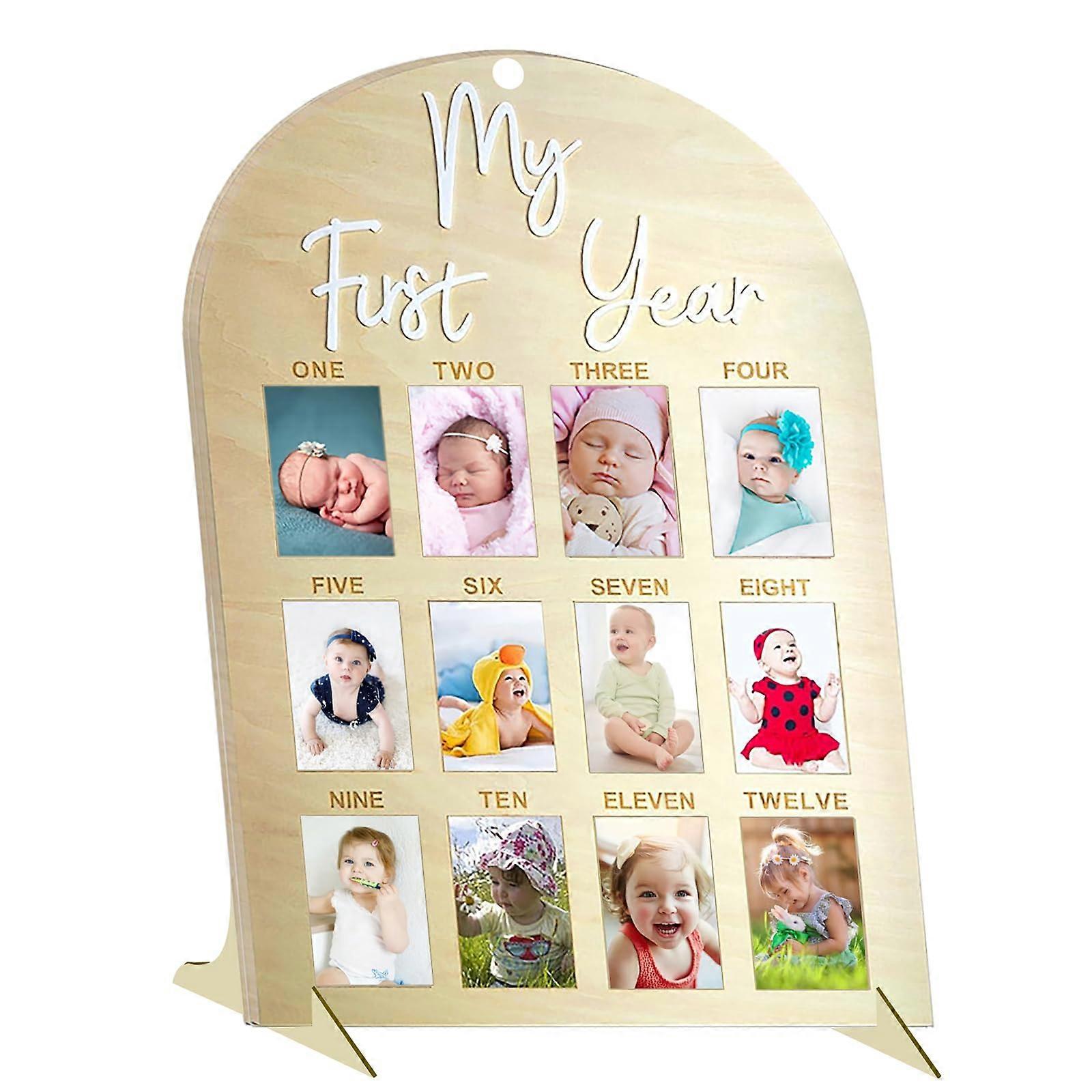 Wooden Picture Frame for  Mom Keepsake Gift Nursery Decor