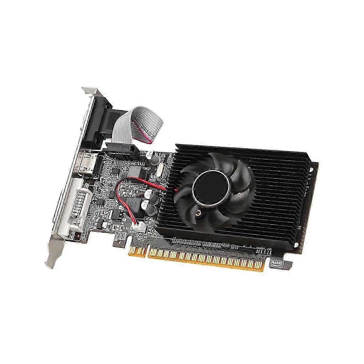 GT210 1G DDR3 Graphics Card 64Bit 589MHZ 500MHZ DVI+VGA+-Compatible Video Card