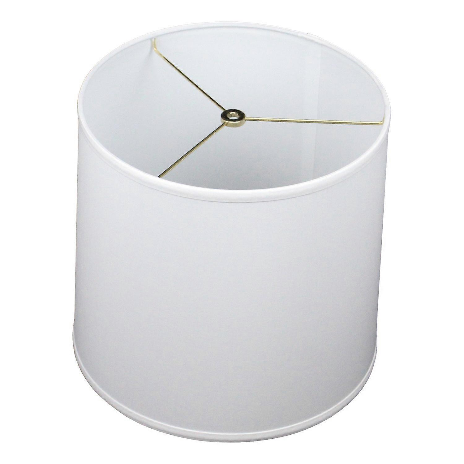 12' Top Diameter x 13' Bottom Diameter x 12' Height Fabric Drum Lampshade Spider Attachment (White)